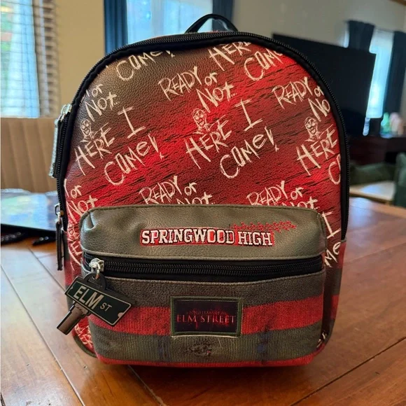 Nightmare on Elm Street Mini Backpack NWT - Picture 4 of 9